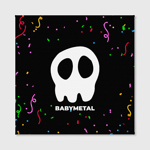 Картина квадратная Babymetal конфети / 3D-принт – фото 2