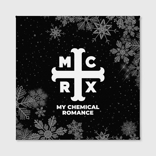 Картина квадратная Снежный My Chemical Romance / 3D-принт – фото 2