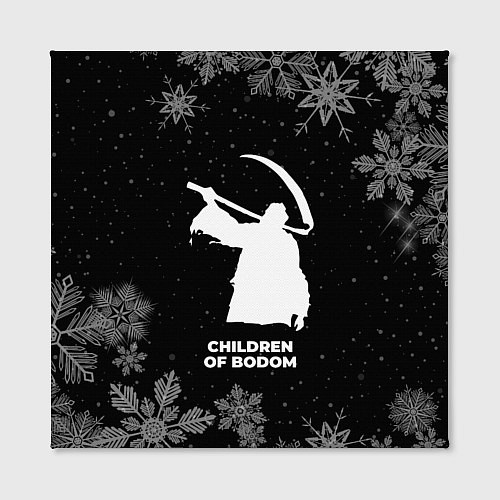 Картина квадратная Снежный Children of Bodom / 3D-принт – фото 2