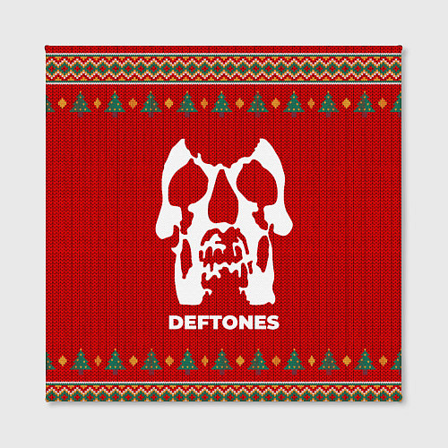 Картина квадратная Deftones new year / 3D-принт – фото 2
