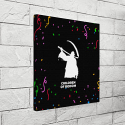 Холст квадратный Children of Bodom конфети, цвет: 3D-принт — фото 2