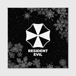 Холст квадратный Снежный Resident Evil, цвет: 3D-принт — фото 2