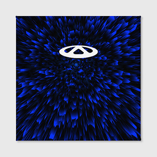 Картина квадратная Chery blue energy / 3D-принт – фото 2