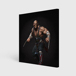 Картина квадратная Mortal kombat - baraka
