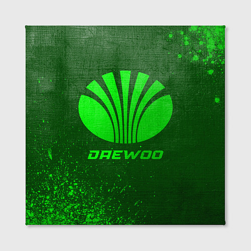 Картина квадратная Daewoo - green gradient / 3D-принт – фото 2