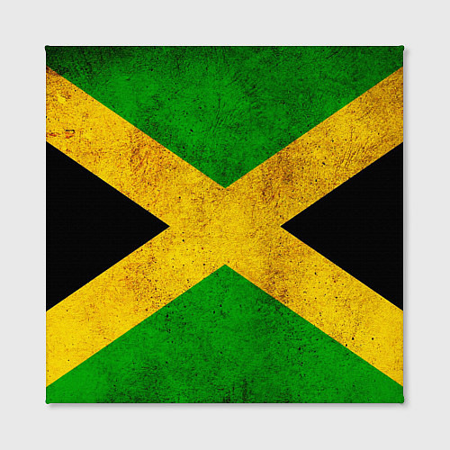 Картина квадратная Jamaica flag / 3D-принт – фото 2