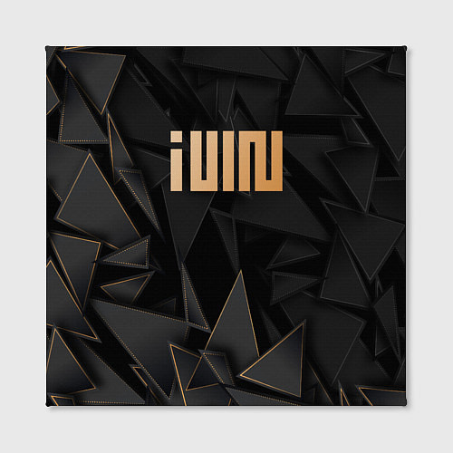 Картина квадратная Gidle golden poly / 3D-принт – фото 2