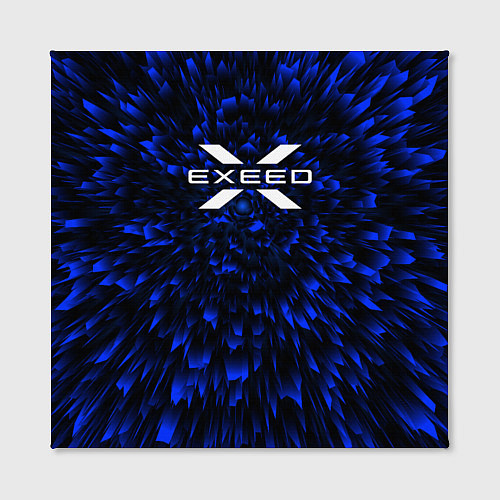 Картина квадратная Exeed blue energy / 3D-принт – фото 2