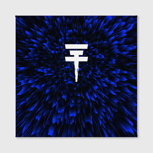 Картина квадратная Tokio Hotel blue energy / 3D-принт – фото 2