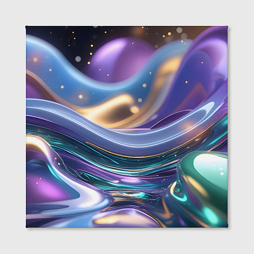 Картина квадратная Космическая краска / 3D-принт – фото 2