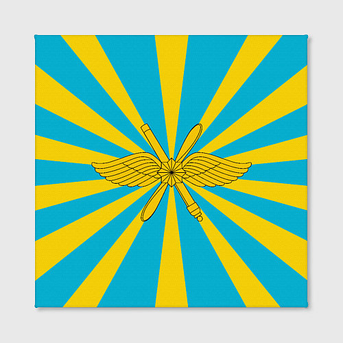 Картина квадратная Воздушно-космические силы / 3D-принт – фото 2