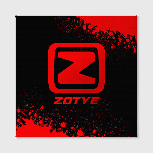 Картина квадратная Zotye - red gradient / 3D-принт – фото 2