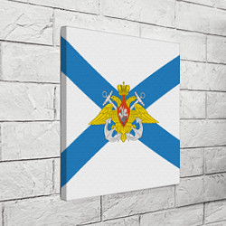 Холст квадратный Военно-морской флот: орёл, цвет: 3D-принт — фото 2