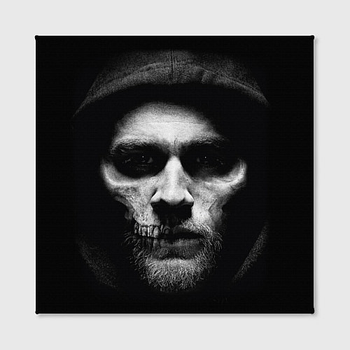 Картина квадратная Sons Of Anarchy - Jax skull / 3D-принт – фото 2