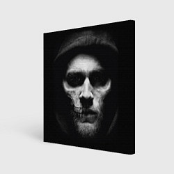 Холст квадратный Sons Of Anarchy - Jax skull, цвет: 3D-принт
