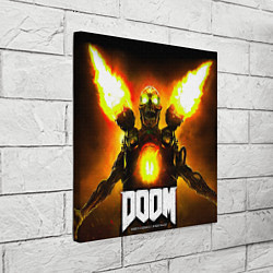Холст квадратный Doom - revenant, цвет: 3D-принт — фото 2