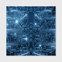 Холст квадратный Системная плата, цвет: 3D-принт — фото 2
