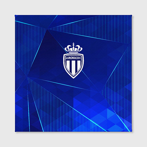 Картина квадратная Monaco blue poly / 3D-принт – фото 2
