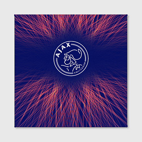 Картина квадратная Ajax red energy / 3D-принт – фото 2
