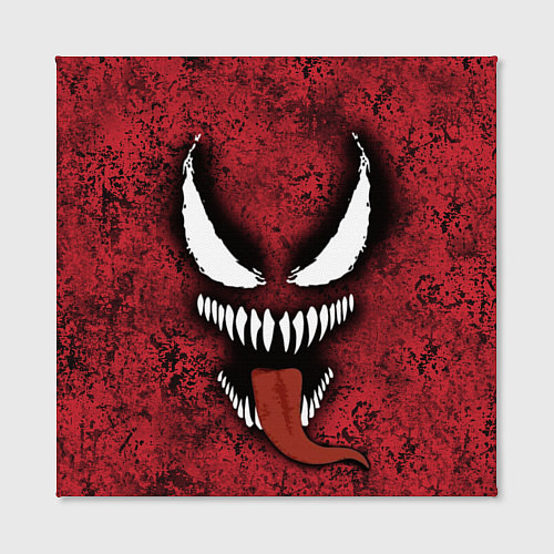 Картина квадратная Веном красный и черный симбиот / 3D-принт – фото 2