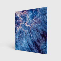 Холст квадратный Мраморный узор, цвет: 3D-принт
