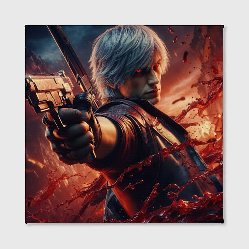 Картина квадратная Devil May Cry - Dante / 3D-принт – фото 2