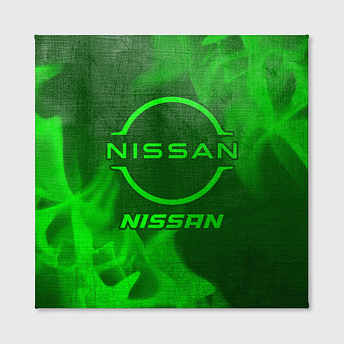 Картина квадратная Nissan - green gradient / 3D-принт – фото 2