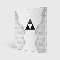Холст квадратный Zelda white poly, цвет: 3D-принт
