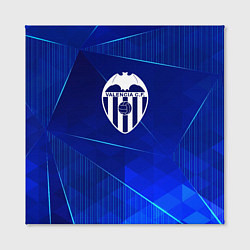 Холст квадратный Valencia blue poly, цвет: 3D-принт — фото 2