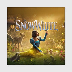 Холст квадратный Белоснежка, цвет: 3D-принт — фото 2