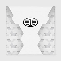 Холст квадратный FAW white poly, цвет: 3D-принт — фото 2