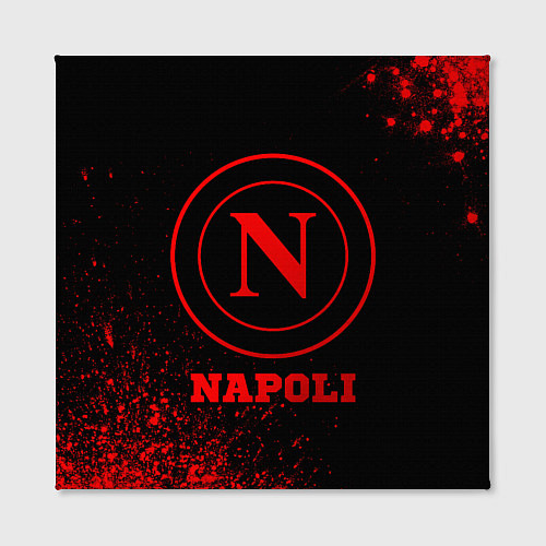 Картина квадратная Napoli - red gradient / 3D-принт – фото 2