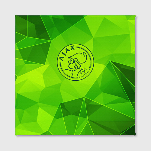 Картина квадратная Ajax green poly / 3D-принт – фото 2
