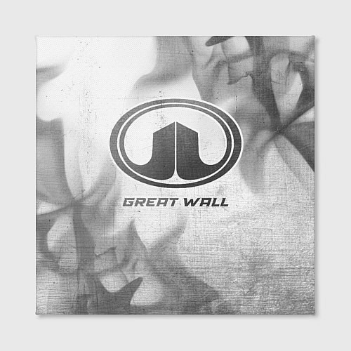 Картина квадратная Great Wall - white gradient / 3D-принт – фото 2