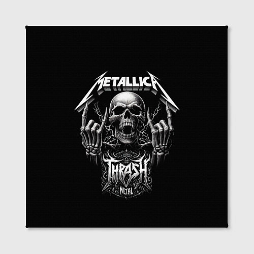 Картина квадратная Thrash metal - Metallica group / 3D-принт – фото 2