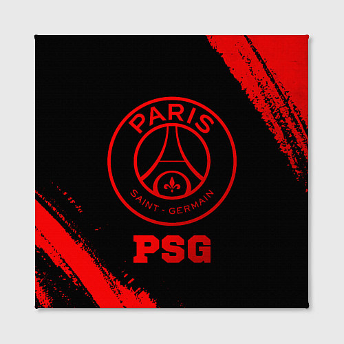 Картина квадратная PSG - red gradient / 3D-принт – фото 2