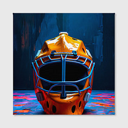 Холст квадратный Маска голкипера, цвет: 3D-принт — фото 2