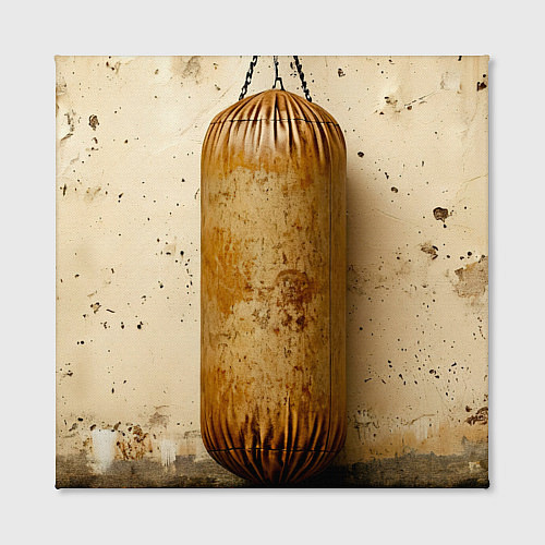 Картина квадратная Бежевая боксерская груша / 3D-принт – фото 2