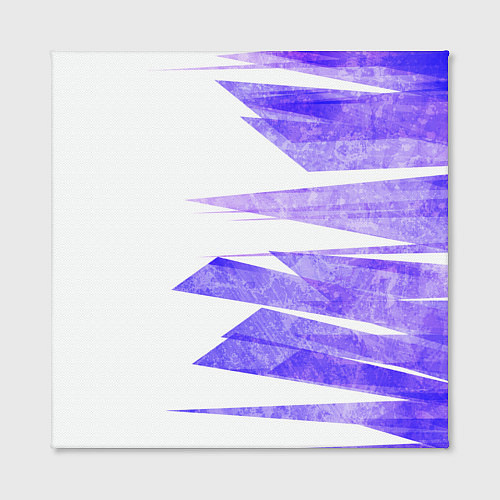 Картина квадратная Color white purple / 3D-принт – фото 2