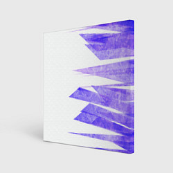 Картина квадратная Color white purple