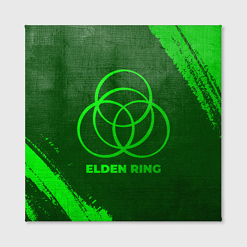 Картина квадратная Elden Ring - green gradient / 3D-принт – фото 2