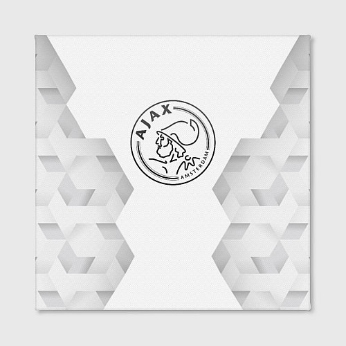 Картина квадратная Ajax white poly / 3D-принт – фото 2