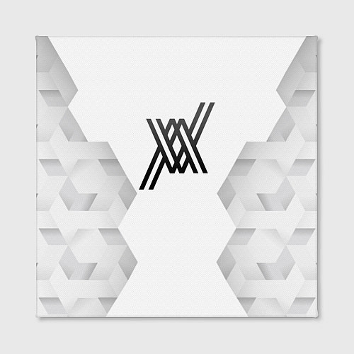 Картина квадратная Darling in the FranXX white poly / 3D-принт – фото 2