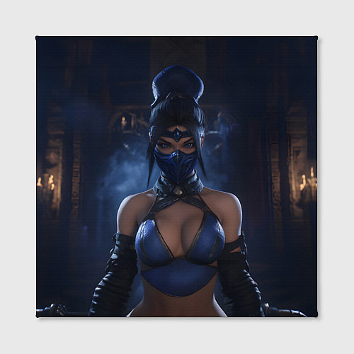 Картина квадратная Kitana Mortal Kombat / 3D-принт – фото 2