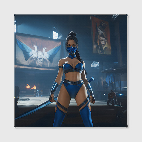 Картина квадратная Китана в стойке / 3D-принт – фото 2