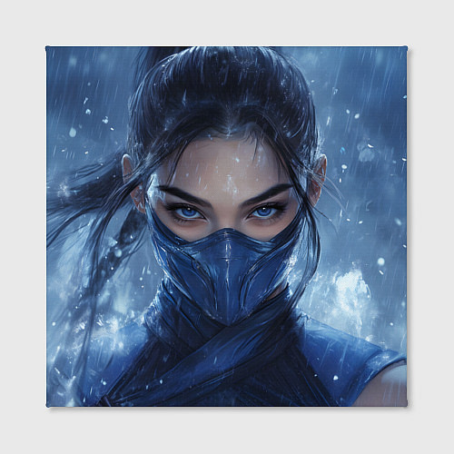 Картина квадратная Боец Китана Мортал комбат / 3D-принт – фото 2