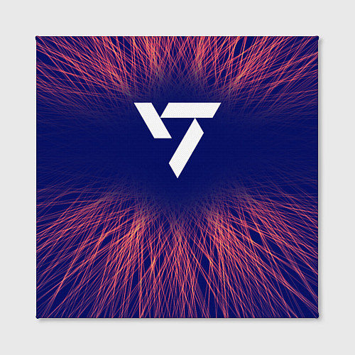 Картина квадратная Seventeen red energy / 3D-принт – фото 2