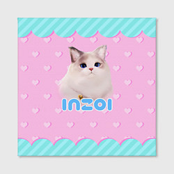 Холст квадратный Inzoi с кошечкой, цвет: 3D-принт — фото 2