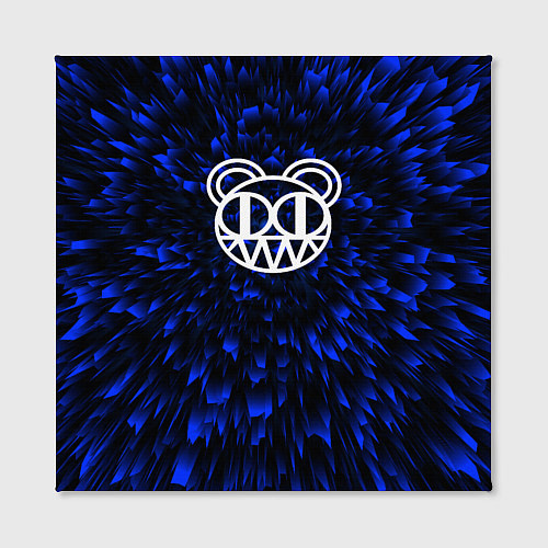 Картина квадратная Radiohead blue energy / 3D-принт – фото 2