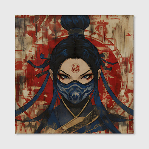 Картина квадратная Китана - японский стиль / 3D-принт – фото 2